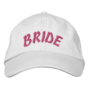 Custom Bride Baseball Cap Personalized Embroidered