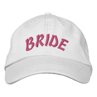 Custom Bride Baseball Cap Personalized Embroidered