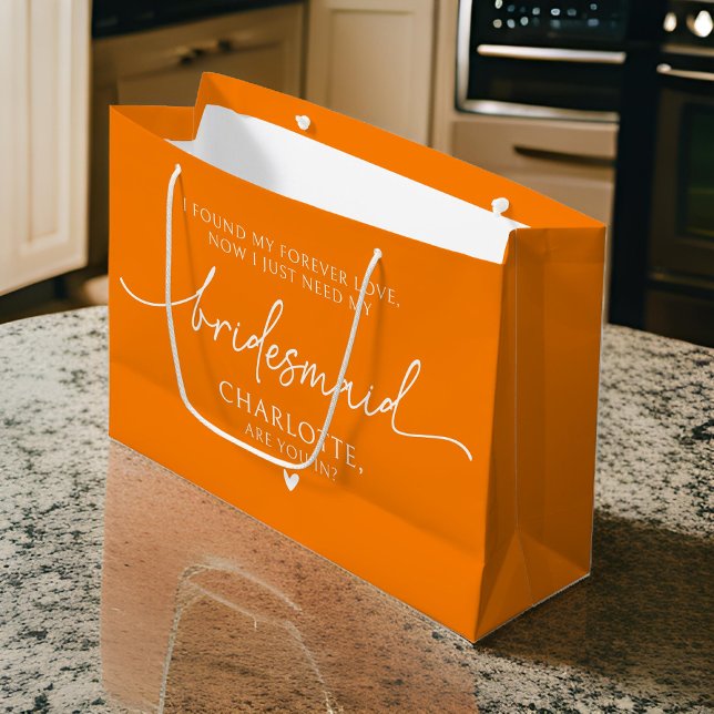 Custom Bridesmaid Proposal Bag for Bride Squad (Creator Uploaded)