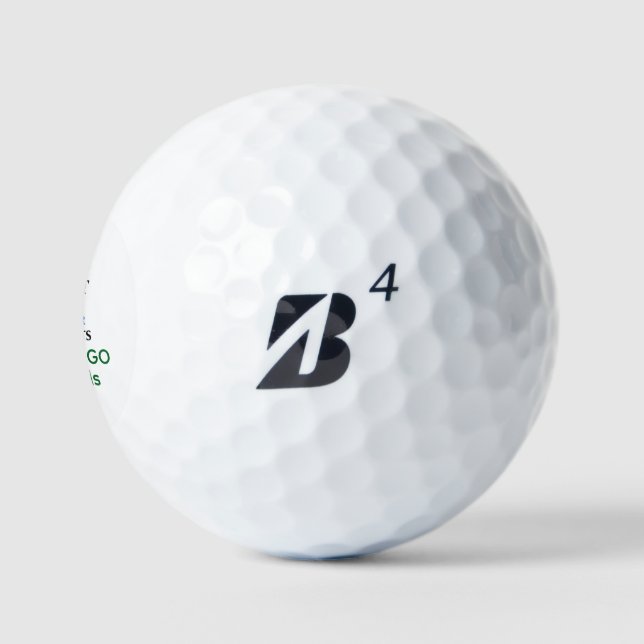 Custom Bridgestone e6 Golf Balls - Personalized (Logo)