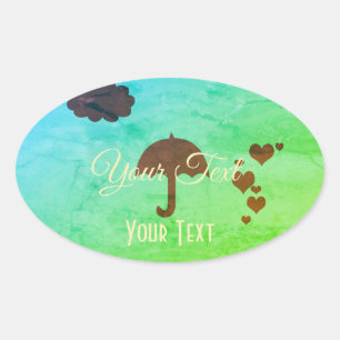 Custom Bright Baby Shower Sticker