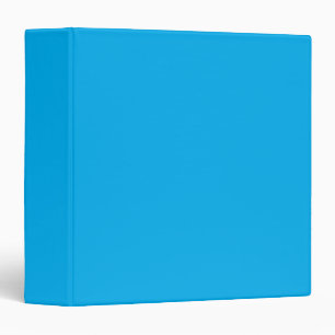Custom Bright Blue School & Office Binder