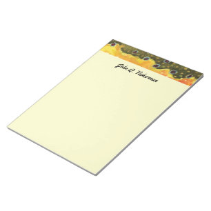 Custom Brook Trout Skin Fishing Ichthyology Notepad
