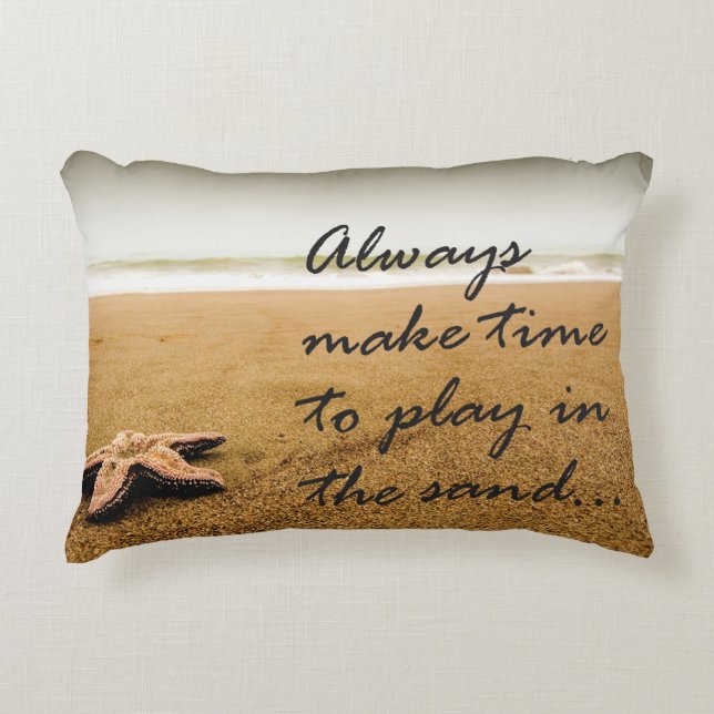 Custom Brushed Polyester Accent Pillow 16" x 12 (Front)