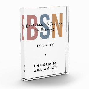 Custom BSN Bachelor of Science in Nursing Photo Block