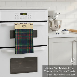 Custom Buffalo Plaid Kitchen Scottish style Towel