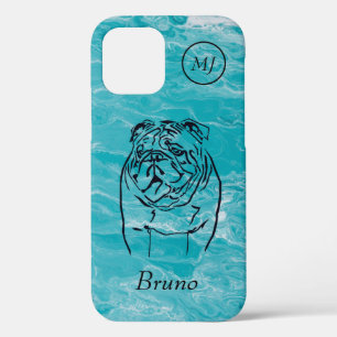 Custom Bulldogs Lover's Apple iPhone 12 Case