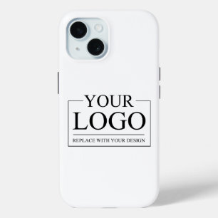 Custom Business ADD LOGO Company Professional  iPhone 15 Case
