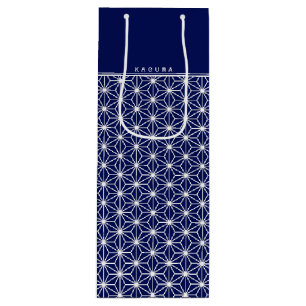 Custom Business Bag Japanese KIMON Pattern ASANOHA