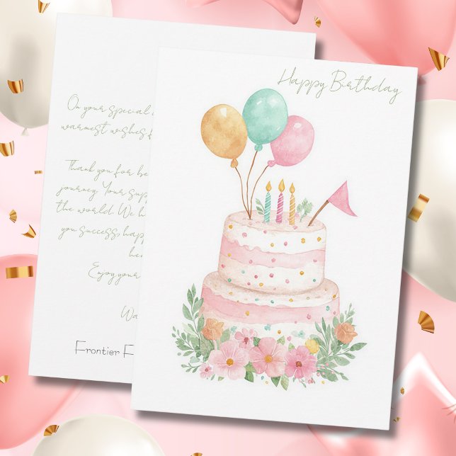 Custom Business Birthday Card (Creator Uploaded)