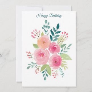 Custom Business Birthday Card