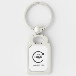 Custom Business Brand Logo Keychain