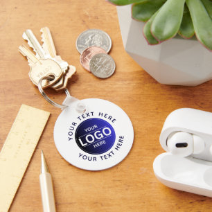 Custom Business Brand Logo Keychain