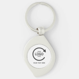 Custom Business Brand Logo Keychain