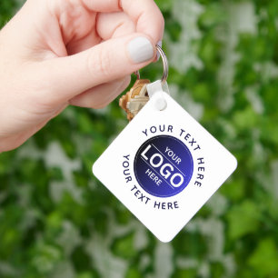 Custom Business Brand Logo Keychain