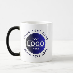 Custom Business Brand Logo Magic Mug