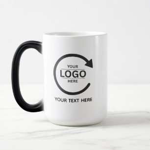 Custom Business Brand Logo Magic Mug