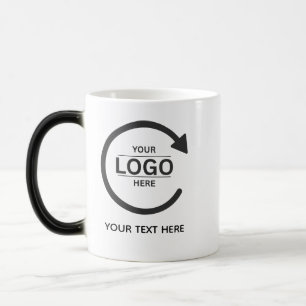 Custom Business Brand Logo Magic Mug