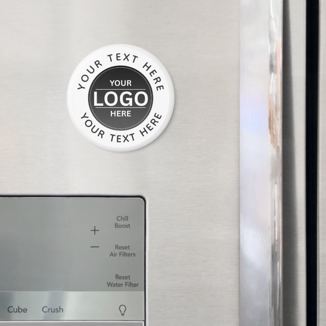 Custom Business Brand Logo Magnet (In Situ (Fridge))