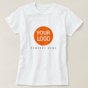 Custom Business Branding Logo Template  T-Shirt