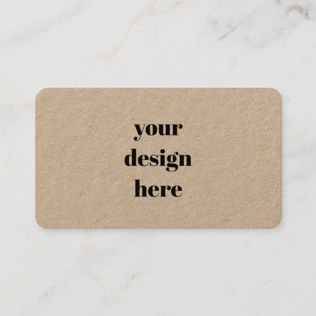 Custom Business Card (Front)