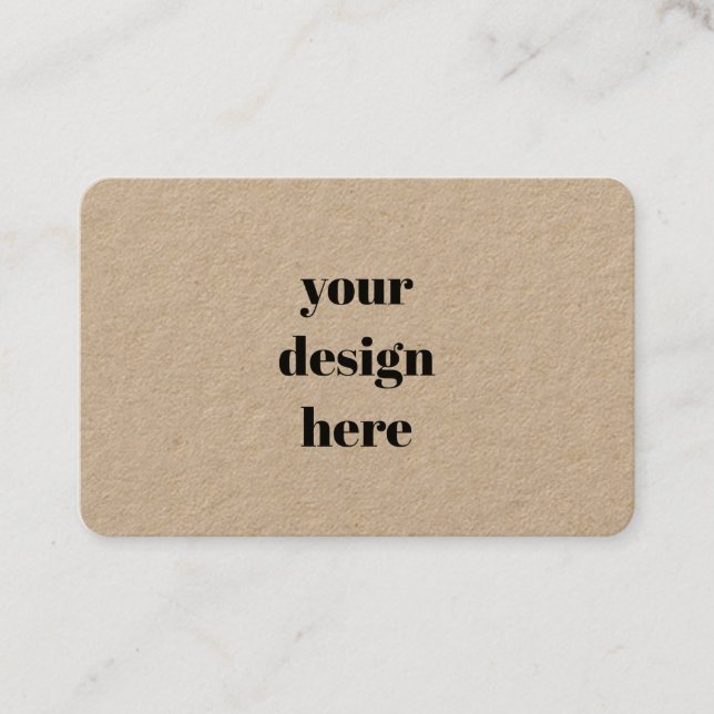Custom Business Card (Front)