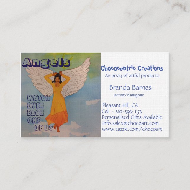 Custom Business Card Template (Front)