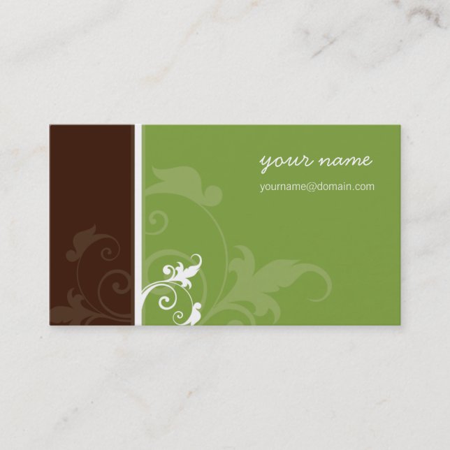 CUSTOM BUSINESS CARD :: verve :: Angel (Front)