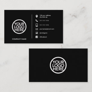 Custom Business Cards Minimal Stylish