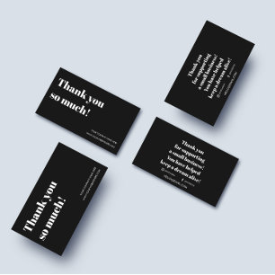 Custom Business Cards Minimal Stylish