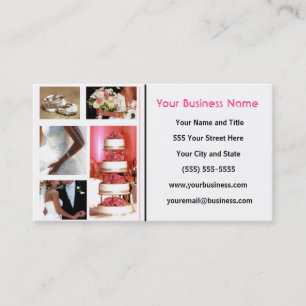Custom Business Cards - Wedding Planner