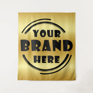 Custom Business Company Brand Tapestry