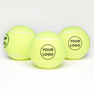 Custom Business Company Logo 2 Side Branded Tennis Balls