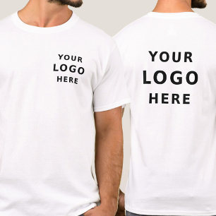 Custom Business Company Logo Employee Staff Promo T-Shirt