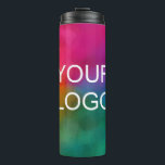 Custom Business Company Logo Modern Top Best Thermal Tumbler<br><div class="desc">Custom Upload Image Photo Business Company Logo or Image,  Photo,  Add Text Name Web Address Trendy Classic Modern Elegant Template Thermal Tumbler.</div>