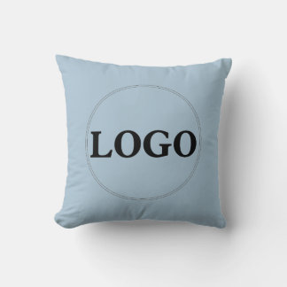 Custom Business Company Logo Promotional Branded Throw Pillow