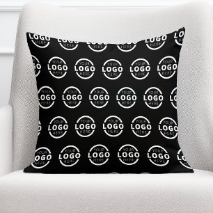 Custom Business Company Logo Promotional Branded Throw Pillow