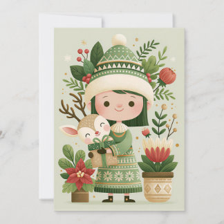Custom Business Corporate Christmas Holiday Card
