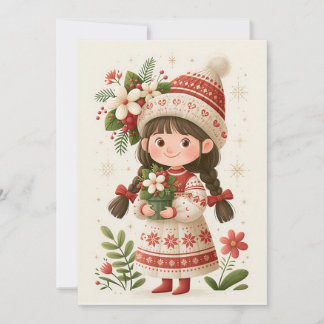 Custom Business Corporate Christmas Holiday Card