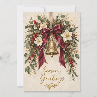 Custom Business Corporate Christmas Holiday Card