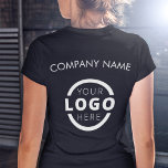 Custom Business Corporate Logo Employee Uniform T-Shirt<br><div class="desc">Promote your business on your t-shirt, wherever you go. Create your own custom branded t-shirt with your own company logo. The print can be placed on the front, pocket area, and the back. Wearing promotional t-shirts with your business logo at trade shows and other corporate events help others recognize members...</div>
