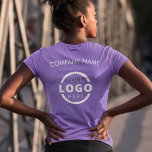 Custom Business Corporate Logo Employee Uniform T-Shirt<br><div class="desc">Promote your business on your t-shirt, wherever you go. Create your own custom branded t-shirt with your own company logo. The print can be placed on the front, pocket area, and the back. Wearing promotional t-shirts with your business logo at trade shows and other corporate events help others recognize members...</div>
