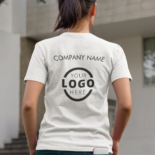 Custom Business Corporate Logo Employee Uniform Maternity T-Shirt