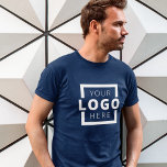 Custom Business Corporate Logo Employee Uniform T-Shirt<br><div class="desc">Promote your business on your t-shirt, wherever you go. Create your own custom branded t-shirt with your own company logo. The print can be placed on the front, pocket area, and the back. Wearing promotional t-shirts with your business logo at trade shows and other corporate events help others recognize members...</div>