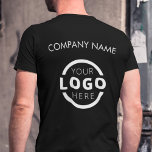 Custom Business Corporate Logo Employee Uniform T-Shirt<br><div class="desc">Promote your business on your t-shirt, wherever you go. Create your own custom branded t-shirt with your own company logo. The print can be placed on the front, pocket area, and the back. Wearing promotional t-shirts with your business logo at trade shows and other corporate events help others recognize members...</div>