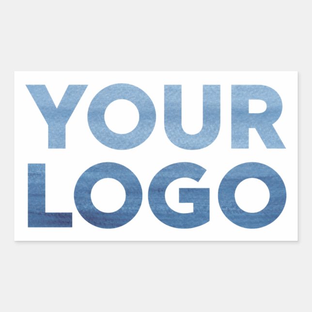 Custom Business Corporate Logo Sticker (Front)