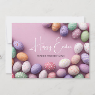 Custom Business Easter Greeting Card 