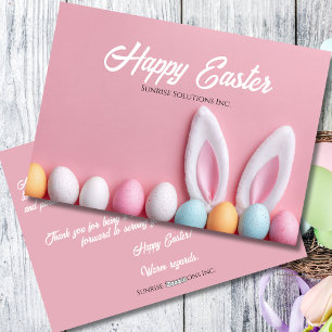 Custom Business Easter Greeting Card 