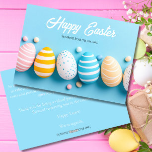 Custom Business Easter Greeting Card 