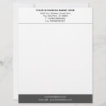 Custom Business Letterhead Choose Colours and Font<br><div class="desc">Custom Colours and Font - Simple Personalized Your Modern Design Letterhead - Add Your Name - Company / Address - Contact Information / or Logo / more - Resize and move or remove and add elements / image with Customization tool ! Choose Font / Size / Colours ! Good Luck...</div>